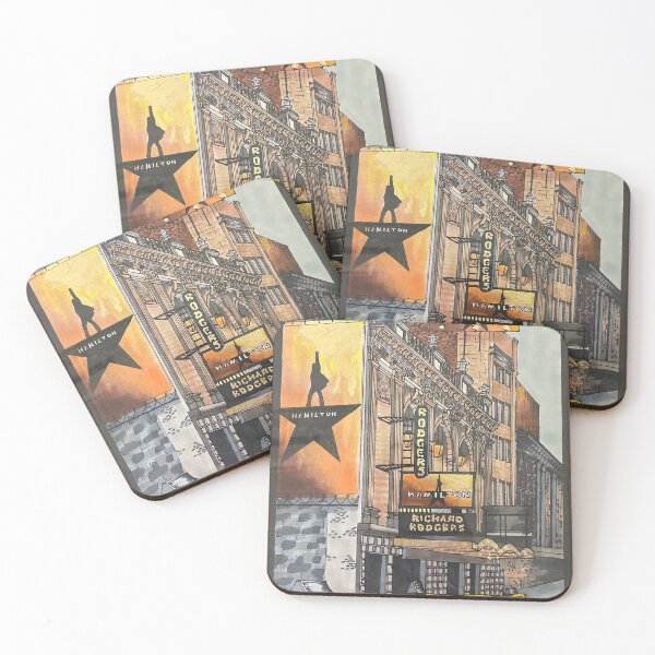 Item preview, Hamilton at Rodgers Theatre designed and sold by KenziGraphics.
