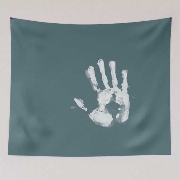 Item preview, Magnesia hand imprint climbing designed and sold by MadandMean.
