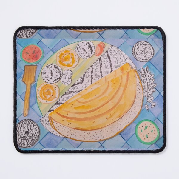 Item preview, Dosai, appam and chutney designed and sold by Kiruthikaarts.