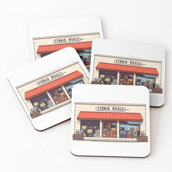 Item preview, Retro record store designed and sold by Nopphadon44.