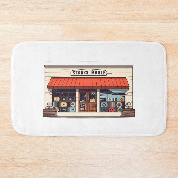 Item preview, Retro record store designed and sold by Nopphadon44.