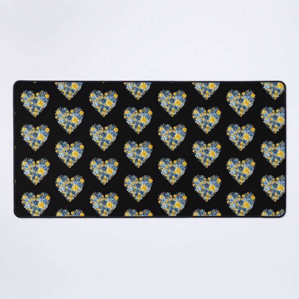Item preview, Ukrainian Flag Heart Blue And Yellow designed and sold by Ujourney.