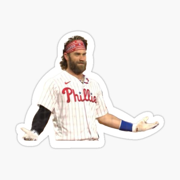 Phillies Savage Pat Burrell  Sticker for Sale by aestheticFYV