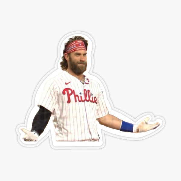 Phillies Savage Pat Burrell  Sticker for Sale by aestheticFYV