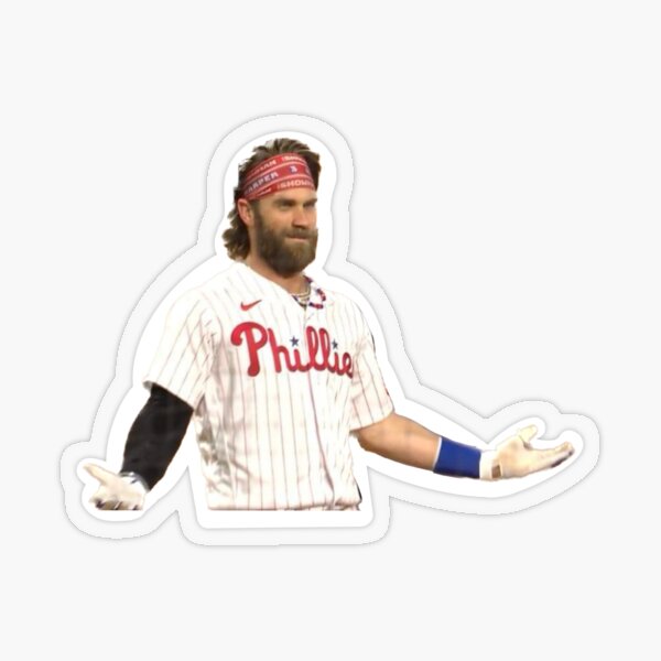 Bryce Harper Sticker for Sale by meganhoban