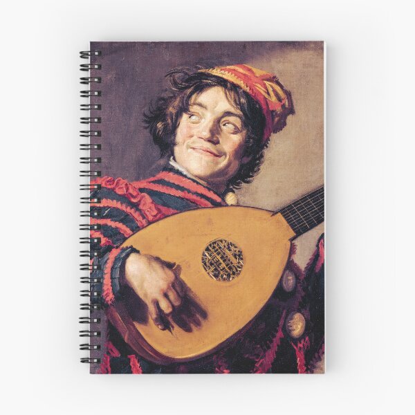Item preview, Frans Hals' Buffoon: Lute Play, Caravaggisti Color Brilliance designed and sold by TheSoulOfArt.