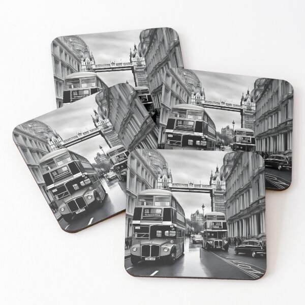 Item preview, London in Pencil: A B&W Urban Portrait designed and sold by browniefactory.