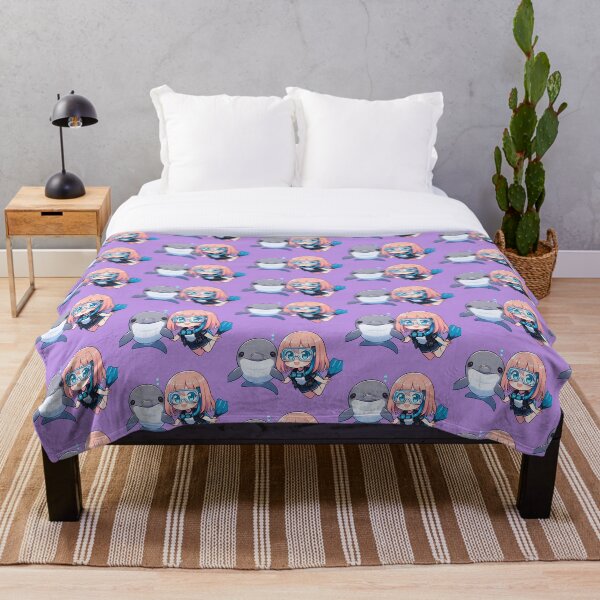 Item preview, Dolphin Friends Under The Water (purple) designed and sold by andydavistech.