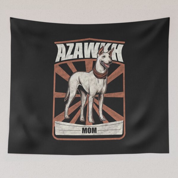 Item preview, Mom Azawakh: A Barking Love designed and sold by LoversCovers.