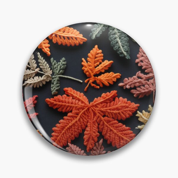 Item preview, Fall Foliage Elegance: Autumn Embroidery Pattern designed and sold by shopfindingbeni.