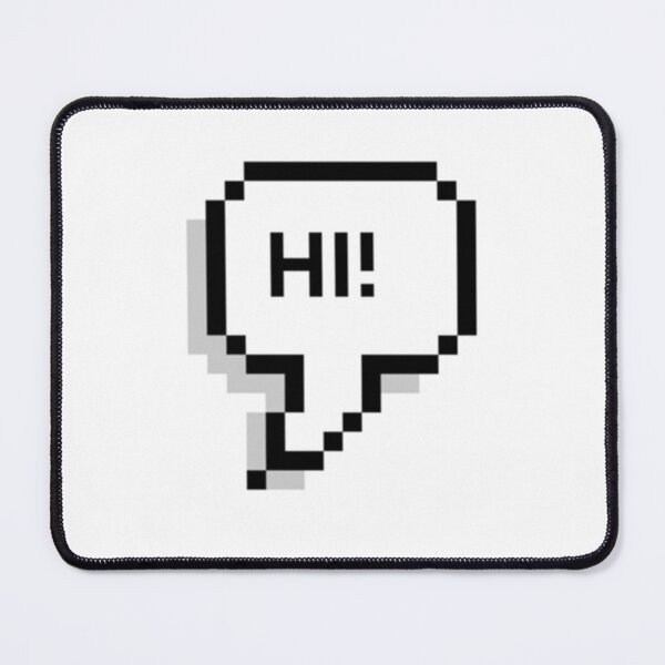 Item preview,  Pixel speech bubble designed and sold by BashPIXIE.