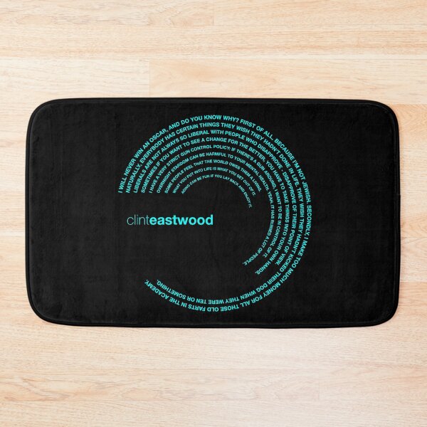 Item preview, Clint Eastwood quotes. (aqua) designed and sold by CMYKStudio.