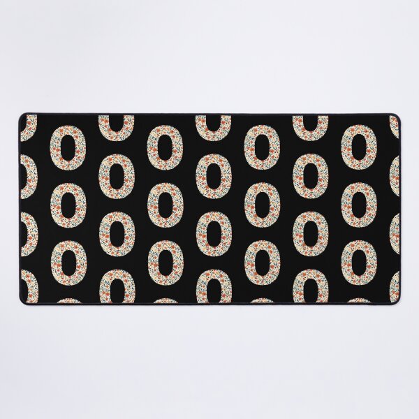 Item preview, A vintage flower pattern filling the letter o designed and sold by studio468.