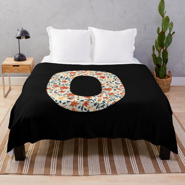 Item preview, A vintage flower pattern filling the letter o designed and sold by studio468.
