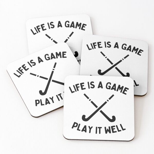 Item preview, Hockey: Life is a game. Play it well designed and sold by TheGreenGoat.