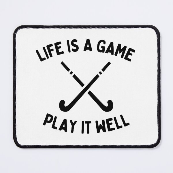 Item preview, Hockey: Life is a game. Play it well designed and sold by TheGreenGoat.
