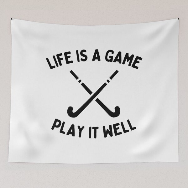 Item preview, Hockey: Life is a game. Play it well designed and sold by TheGreenGoat.