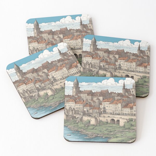 Item preview, Central European Splendor: A Picturesque Landscape Design designed and sold by browniefactory.