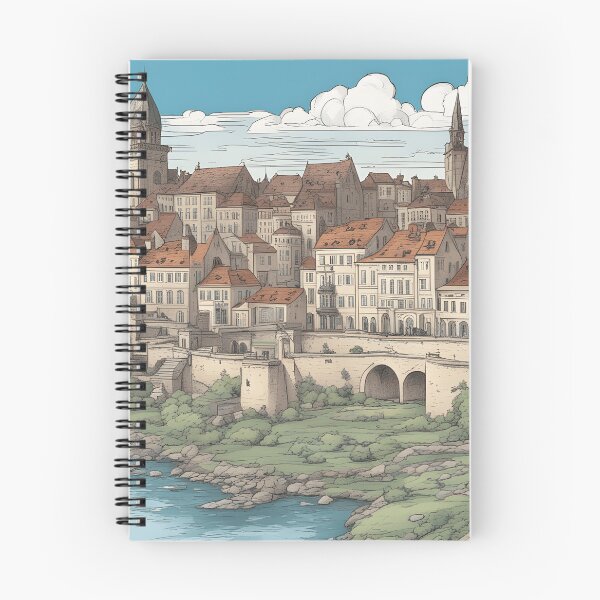 Item preview, Central European Splendor: A Picturesque Landscape Design designed and sold by browniefactory.