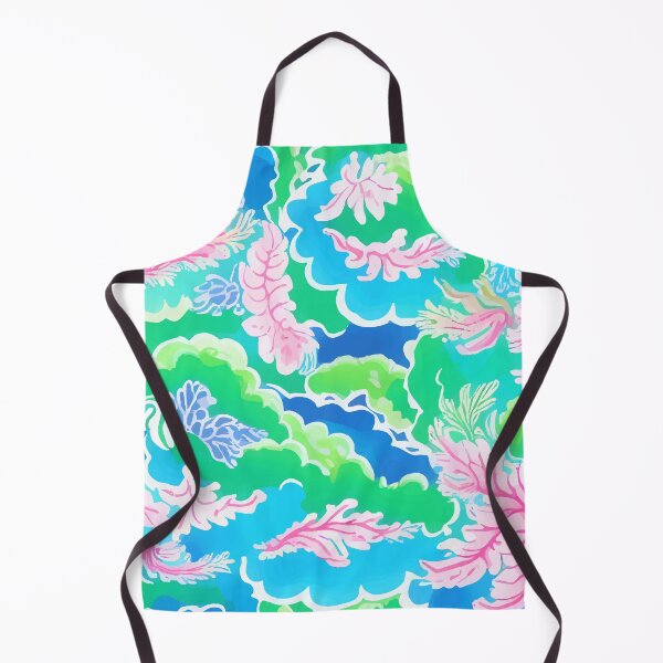 Item preview, Preppy coral reef, sea foam, waves, corals designed and sold by SophieClimaArt.