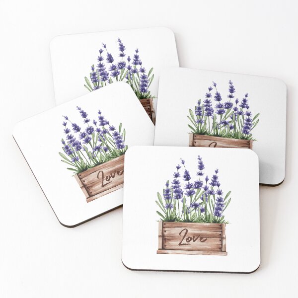 Item preview, Lavender watercolor designed and sold by stripedcarpet.