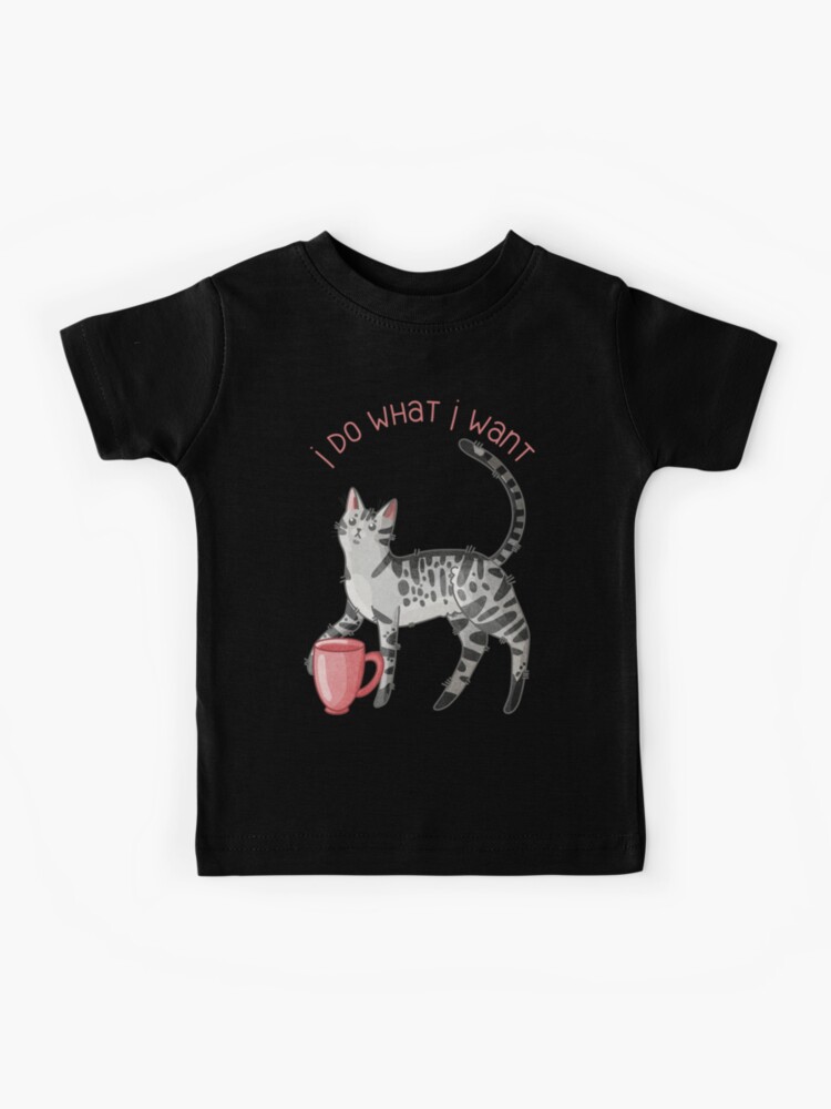 I Do What I Want Cat Tshirt 2