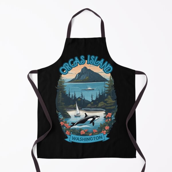 Item preview, Orcas Island Illustration designed and sold by Pride-Casuals.