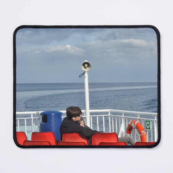 Item preview, A couple relaxing on the Caledonian Isles Ferry to the Isle of Arran designed and sold by Richard Flint.