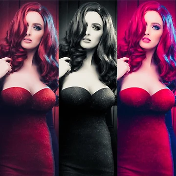 Artwork thumbnail, Jessica Rabbit by ambertanae