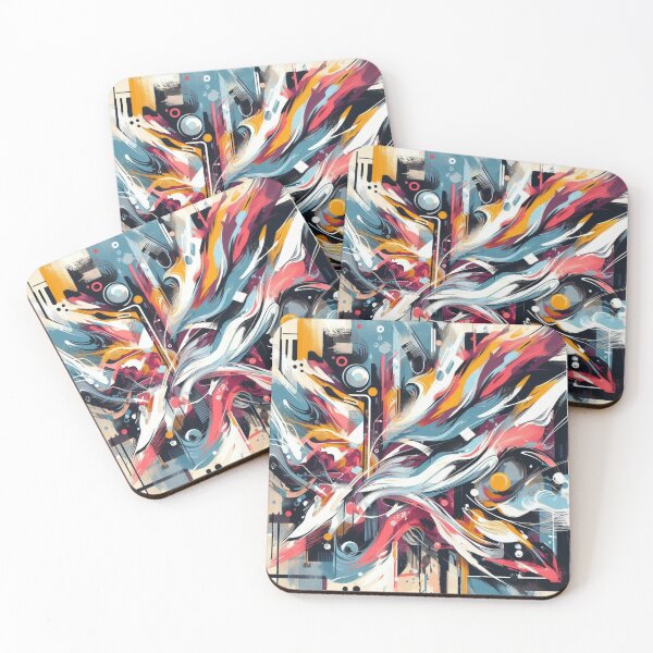 Item preview, colorful pattern 2 - Cozy-   designed and sold by BlueGlam.