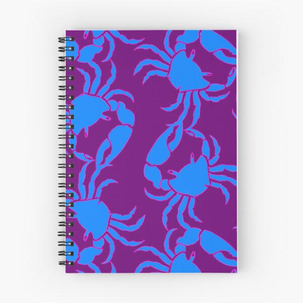 Item preview, Blue Fiddler Crab on Purple designed and sold by Salt & Keep.