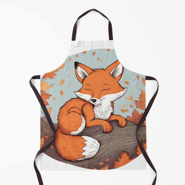 Item preview, Autumn Sleepy Fox designed and sold by mancikart.