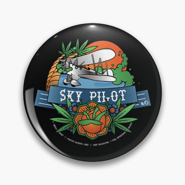 Item preview, Sky Pilot  designed and sold by WeedDictionary.