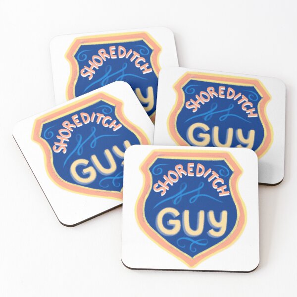 Item preview, Shoreditch guy London Patch designed and sold by HersCreative.