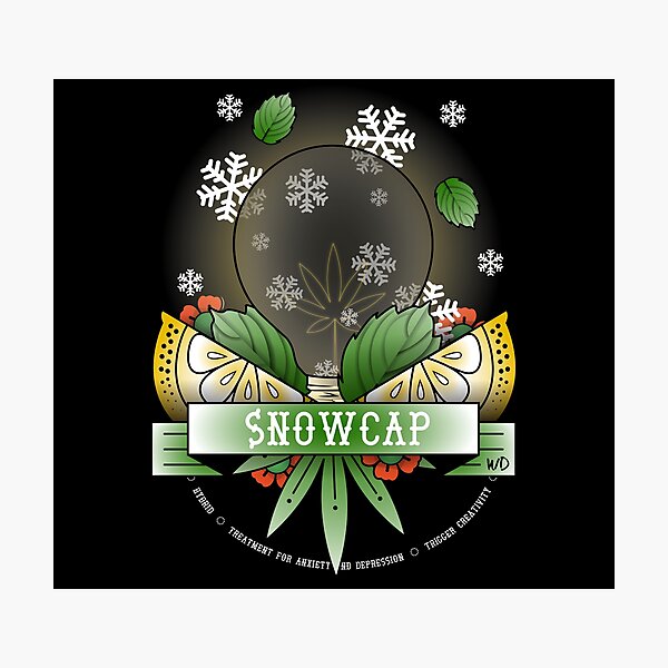 Item preview, Capa de nieve designed and sold by WeedDictionary.