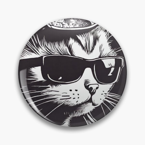 Item preview, Cat In Leathers designed and sold by ThePunkyGoose.
