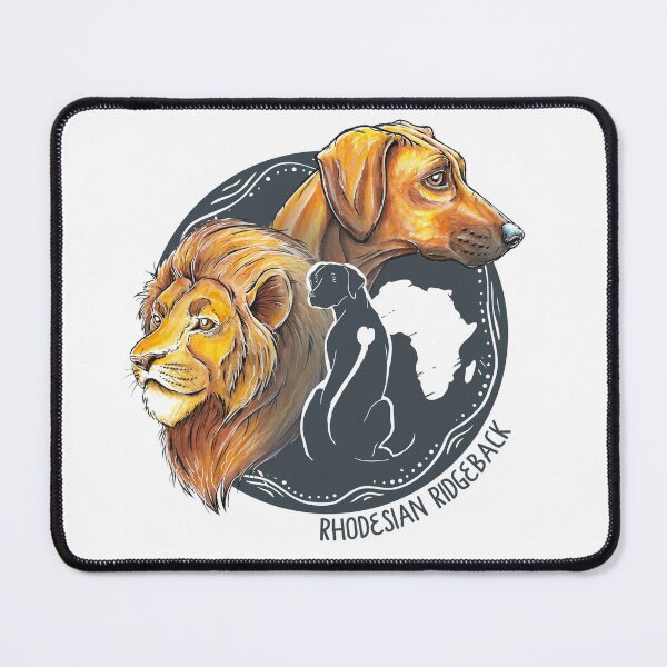 Item preview, Rhodesian Ridgeback watercolor designed and sold by Motivburg.