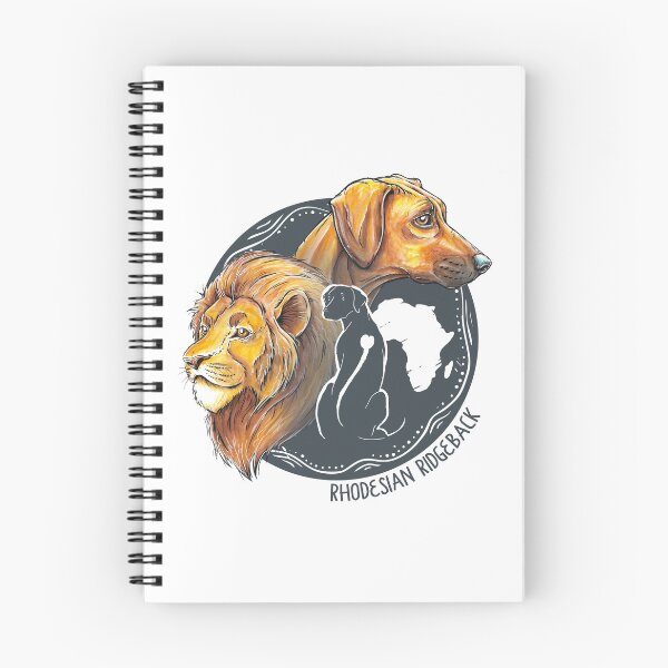 Item preview, Rhodesian Ridgeback watercolor designed and sold by Motivburg.