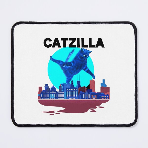 Item preview, Funny Retro Catzilla 01 designed and sold by creativerooney.