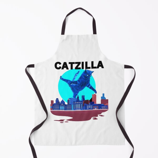 Item preview, Funny Retro Catzilla 01 designed and sold by creativerooney.