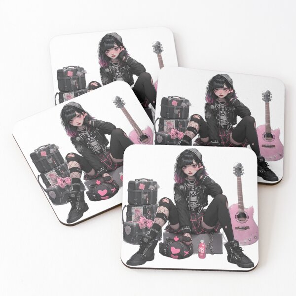 Item preview, Gothic anime girl clipart design designed and sold by pawansaket9124.