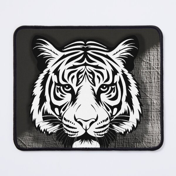 Item preview, Black and white tiger designed and sold by RareLineDesign.