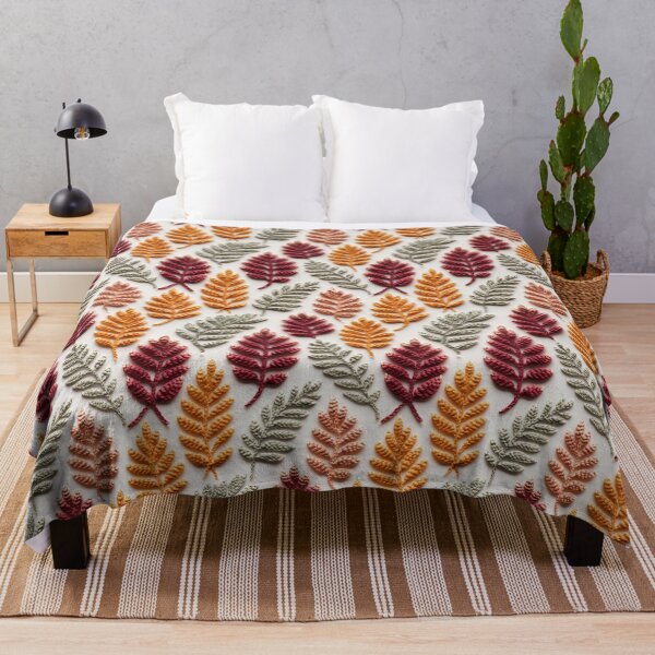 Item preview, Rustic Charm: Autumn Embroidery Creations designed and sold by shopfindingbeni.