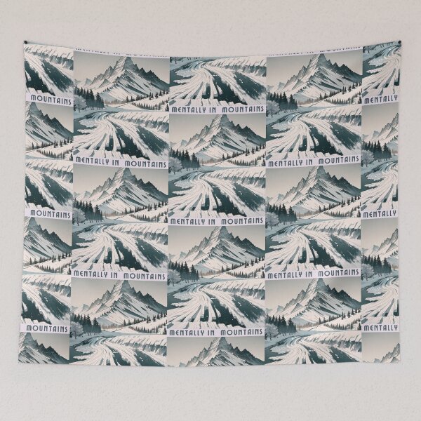 Item preview, Mentally In Mountains designed and sold by Itsheartshop.