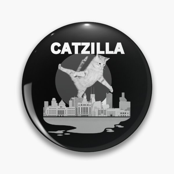 Item preview, Funny Retro Catzilla 03 designed and sold by creativerooney.