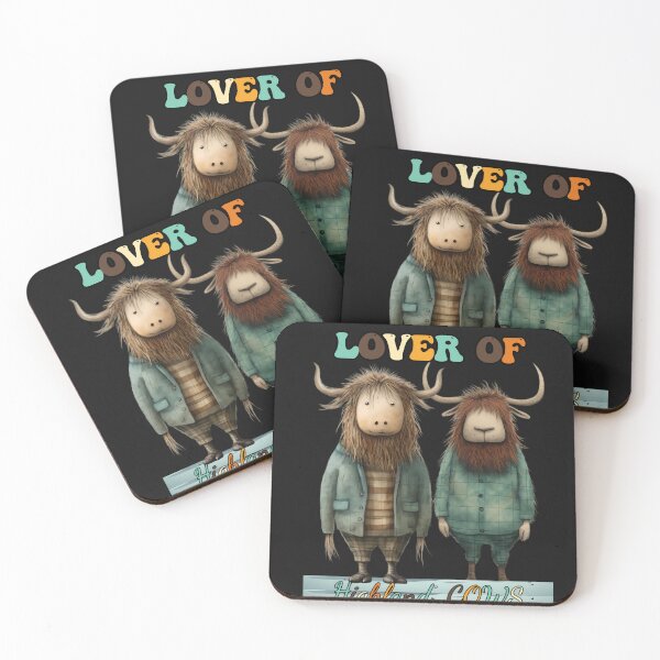 Item preview, Highland Cows designed and sold by MTJ-Mushrooms.