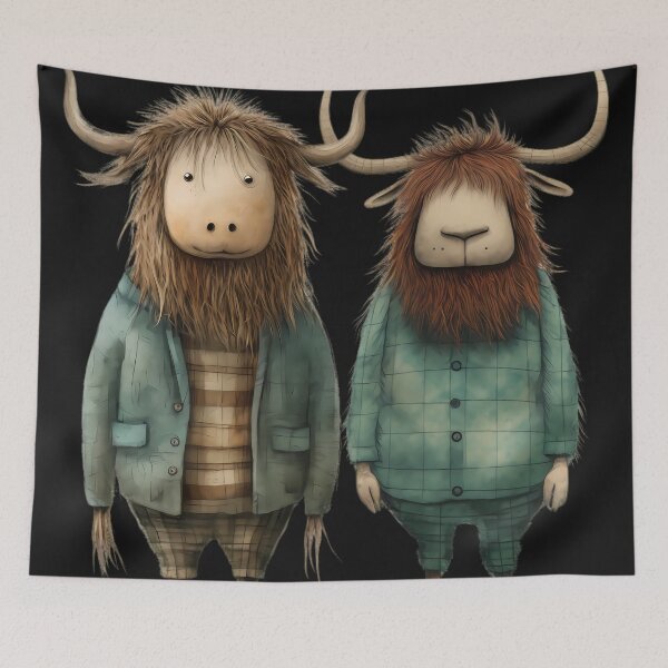 Item preview, Highland Cows designed and sold by MTJ-Mushrooms.