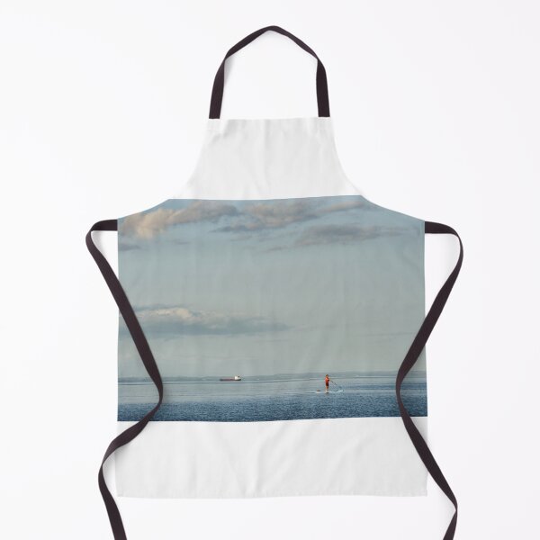 Item preview, Paddleboarder and shipping traffic at Whiting Bay, Isle of Arran designed and sold by Richard Flint.