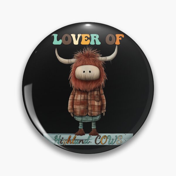 Artikelvorschau, Highland Cows entworfen und verkauft von MTJ-Mushrooms.