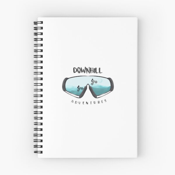 Item preview, Mountain Biking 'Downhill Adventures' Digital Art Sticker designed and sold by CreativeCanvas6.